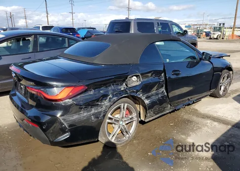 2023 BMW 430I из США, поврежденный, VIN WBA23AT02PCL61138